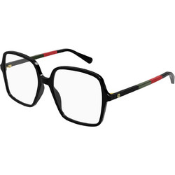 Gucci GG1003O 008 Γυναικείος Σκελετός Γυαλιών Οράσεως Κοκάλινος Μαύρος