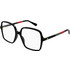 Gucci GG1003O 008 Γυναικείος Σκελετός Γυαλιών Οράσεως Κοκάλινος Μαύρος