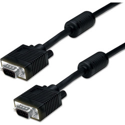 Powertech CAB-G010 Καλώδιο VGA Male to VGA Male 20m