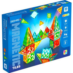 Geomag Magnetic Tiles Gems 60τμχ
