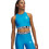 Under Armour HeatGear Αθλητικό Μπουστάκι με Υψηλή Στήριξη & Ελαφριά Ενίσχυση Μπλε 1388694-452
