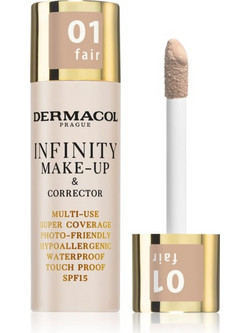 Dermacol Infinity 01 Fair Liquid Make Up SPF15 20ml