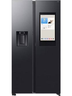 Samsung RS90F66BEFEF Ψυγείο Ντουλάπα 614lt Full No Frost Υ178.4xΠ91.2xΒ72.6cm Μαύρο