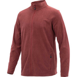 Brille Ανδρική Ζακέτα Fleece με Φερμουάρ Μπορντό SD241003-BRC