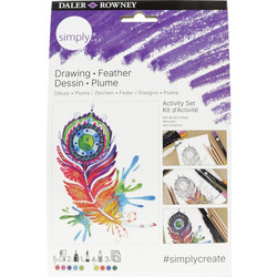 Daler-Rowney Simply Σετ Ζωγραφικής με Βαλιτσάκι 23x15cm 16τμχ