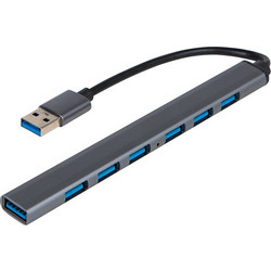 HUB-04 USB Hub 3.0 USB-A με 7 Θύρες USB-A