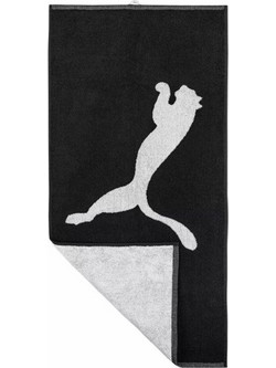 Puma Πετσέτα Θαλάσσης Μαύρη 70x140cm 054552-01