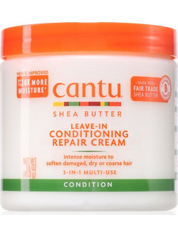 Cantu Shea Butter Leave In Conditioner Κρέμα για Επανόρθωση για Ταλαιπωρημένα Mαλλιά