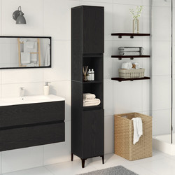 vidaXL Στήλη Μπάνιου Δαπέδου Ξύλινη 862806