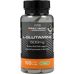 Holland & Barrett Precision Engineered L-Glutamine 500mg 100 Ταμπλέτες
