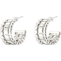 Oxette Γυναικεία Σκουλαρίκια Κρίκοι Ασημί 03X15-00635