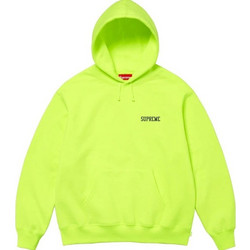 Supreme On God Ανδρικό Φούτερ με Κουκούλα & Τσέπες Lime FW24SW59