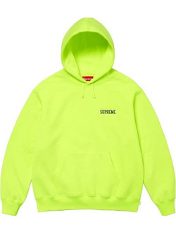 Supreme On God Ανδρικό Φούτερ με Κουκούλα & Τσέπες Lime FW24SW59