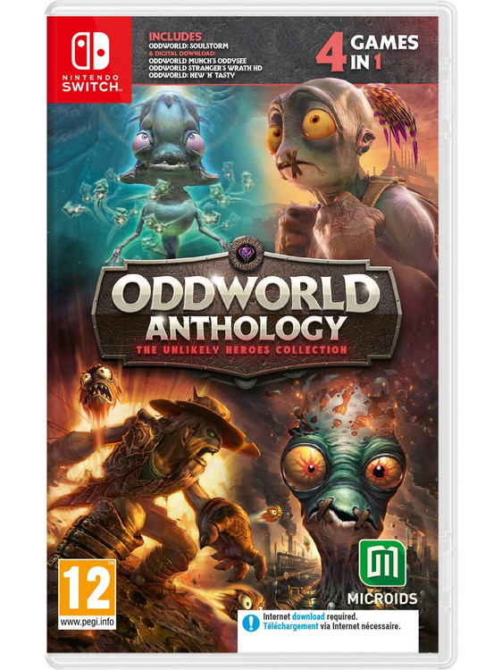 Oddworld Anthology: The Unlikely Heroes Collection Nintendo Switch