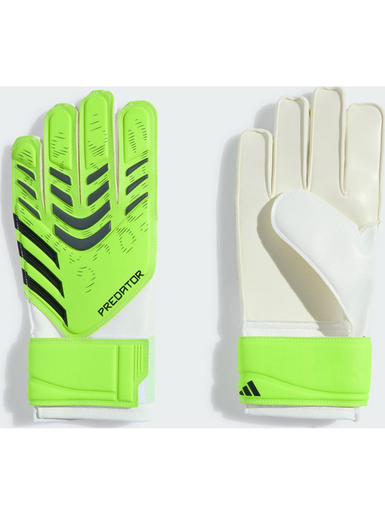 Adidas Predator Παιδικά Γάντια Τερματοφύλακα Lime JN5362