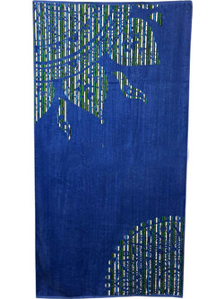 Komvos Πετσέτα Θαλάσσης Μπλε 85x160cm 7088885-25