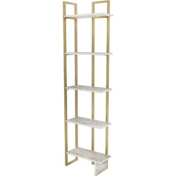 Hanah Home Alice Βιβλιοθήκη 45x22x180cm 322RTC1179