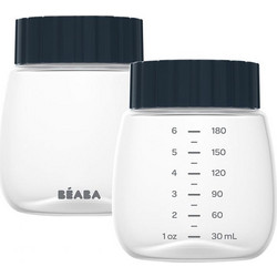 Beaba Δοχεία Αποθήκευσης Μητρικού Γάλακτος 180ml 2τμχ BR79270