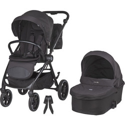 Smart Baby Coccolle Serry Καρότσι Μωρού 2 σε 1 Black