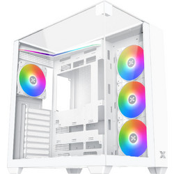 Xigmatek Aqua V Arctic Midi Tower Κουτί Υπολογιστή με Πλαϊνό Παράθυρο