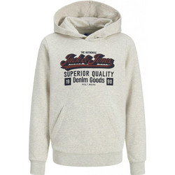 Jack & Jones Παιδικό Φούτερ με Κουκούλα Μπεζ 12279744