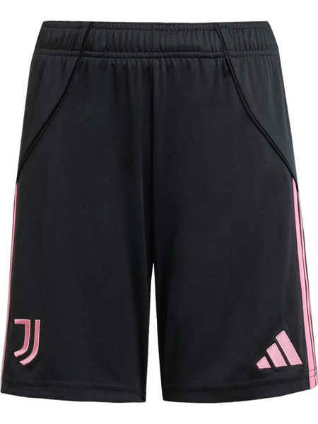 Adidas Juventus Αθλητική Παιδική Βερμούδα Μαύρη Ροζ JN5221