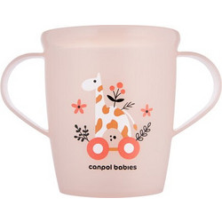 Canpol Κύπελλο με Λαβές Toys Coral 250ml