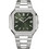 Patek Philippe Ανδρικό Ρολόι Χρονογράφος με Ασημί Δερμάτινο Λουράκι 58211A-001