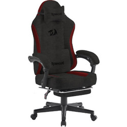 Redragon C223BR Καρέκλα Gaming Υφασμάτινη με Υποπόδιο Μαύρη Κόκκινη 28.16.0019