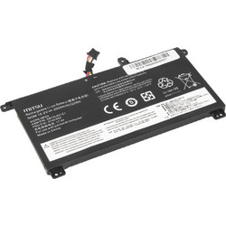 Mitsu BC/LE-T580 Συμβατή Μπαταρία Laptop για Lenovo ThinkPad T570/T580/P51s/P52s 2200mAh