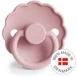 Frigg Daisy Πιπίλα Σιλικόνης 0-6m Baby Pink