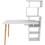 Hanah Home Vina Γραφείο Ξύλινο με Βιβλιοθήκη 133x55x146.4cm 322RTC1315