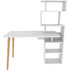 Hanah Home Vina Γραφείο Ξύλινο με Βιβλιοθήκη 133x55x146.4cm 322RTC1315
