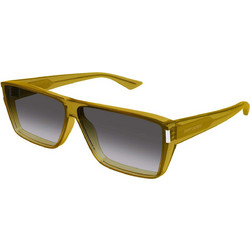 Saint Laurent SL757 004 Γυναικεία Γυαλιά Ηλίου Τετράγωνα Κίτρινα με Μαύρο Φακό