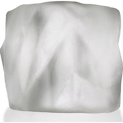 Hunkyjunk Fractal Tactile Ball Stretcher Ice Ελαστικό Δαχτυλίδι Όρχεων Σιλικόνης 3.5cm Διαφανές