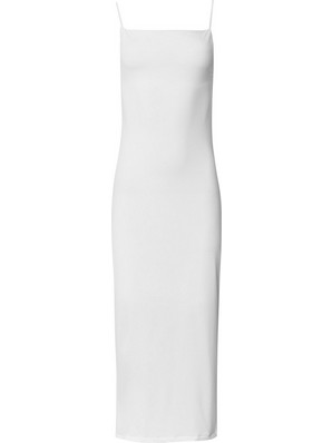 Sugarfree Midi Καλοκαιρινό Καθημερινό Φόρεμα Λευκό 25806742-102