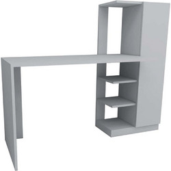Hanah Home Yagiz Γραφείο Ξύλινο με Βιβλιοθήκη 120x55x120cm 550ARN1139