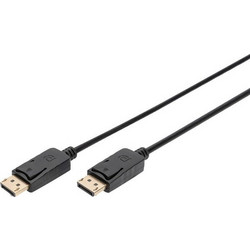 Digitus Καλώδιο DisplayPort 1.1 to DisplayPort Male 3m Black AK-340103-030-S