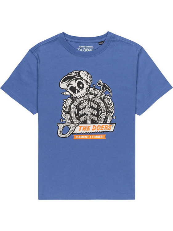 Element Παιδικό T-Shirt Κοντομάνικο Royal Blue Μωβ ELBZT00246-BQP0