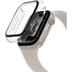Belkin ScreenForce Πλαστική Θήκη Tempered Glass για Apple Watch 4 / 5 / 6 / SE 40 / 41mm Διαφανής