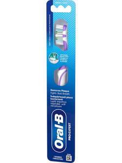 Oral-B Pro-Expert Deep Clean Medium Oδοντόβουρτσα Μωβ