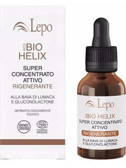Lepo Eco Bio Helix Αντιγηραντικό Ενυδατικό Serum Προσώπου με Αλόη & Εκχύλισμα Σαλιγκαριού 20ml