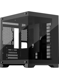 1stPlayer MV5-TP Black Gaming Midi Tower Κουτί Υπολογιστή με Πλαϊνό Παράθυρο