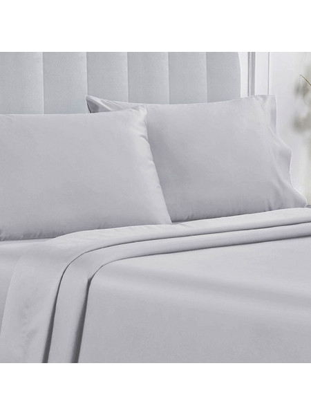 WhiteEgg Σεντόνι Υπέρδιπλο 240x267 BA169-4 Light Grey