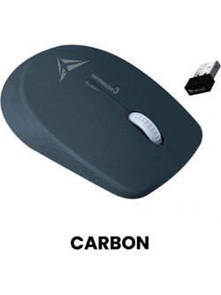 Alcatroz Airmouse 3S Ασύρματο Ποντίκι Carbon