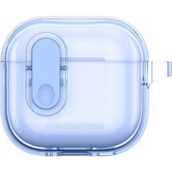 AMAZINGTHING Minimal Θήκη Σιλικόνης για Apple AirPods 4 Μπλε