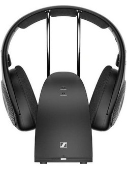 Sennheiser RS120-W Ενσύρματα & Ασύρματα RF Ακουστικά Τηλεόρασης Over Ear Μαύρα