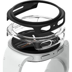 Ringke Slim 2-pack Πλαστική Θήκη για Samsung Galaxy Watch 8 40mm Μαύρη Διαφανής