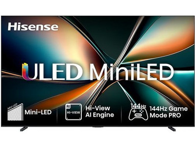 Hisense ULED 85U7Q Smart Τηλεόραση 85" 4K UHD Mini LED HDR (2025)