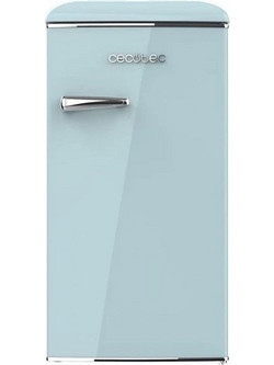 Cecotec CEC-00261 Retro Μονόπορτο Ψυγείο 95lt Υ89.3xΠ48.7xΒ59.2cm Μπλε